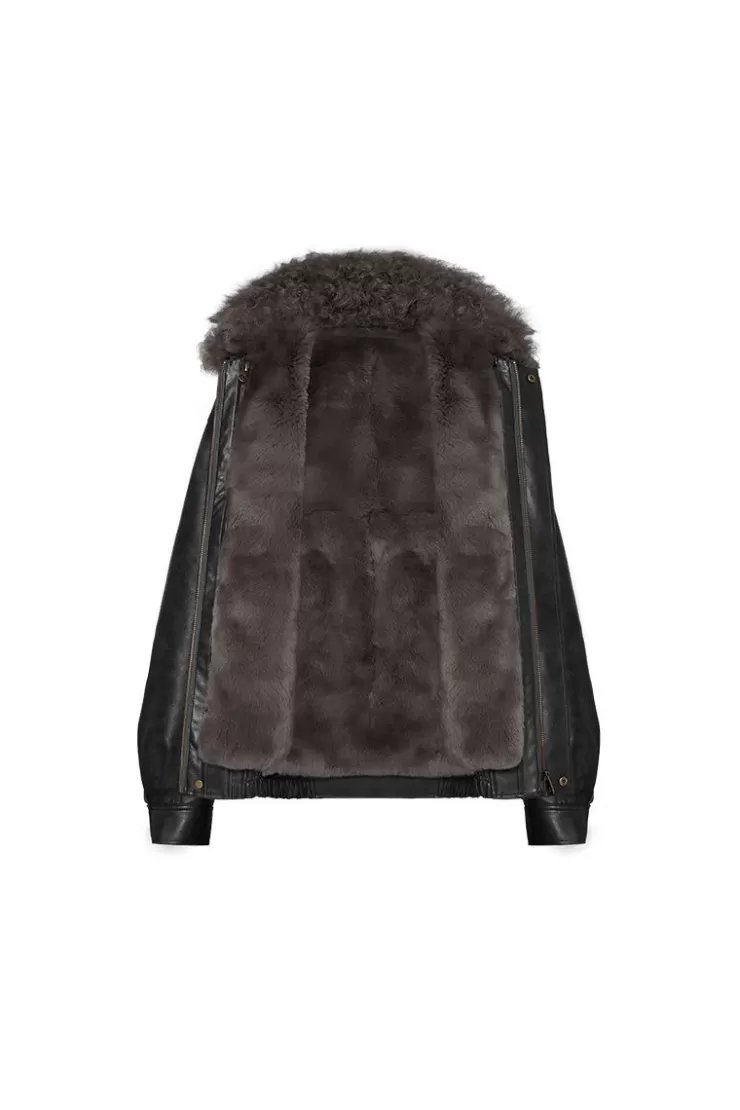 Ozlana Black Vintage Look Parka | Women Classic & Designer Parkas