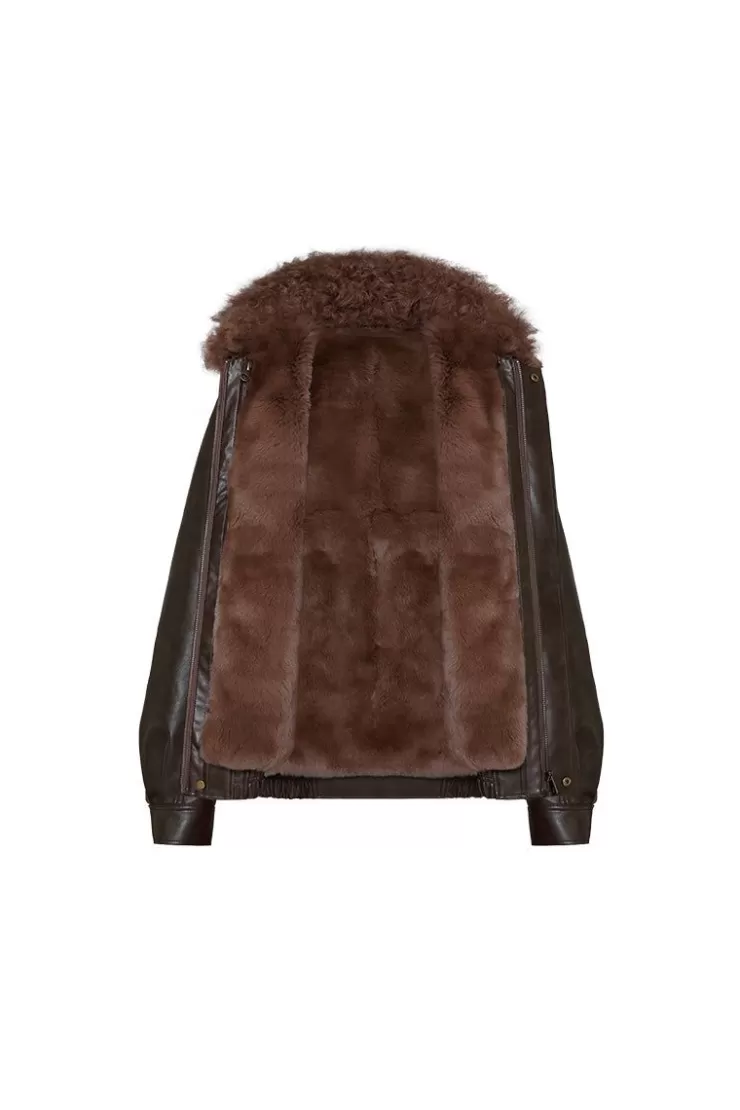 Ozlana Brown Vintage Look Parka | Women Classic & Designer Parkas